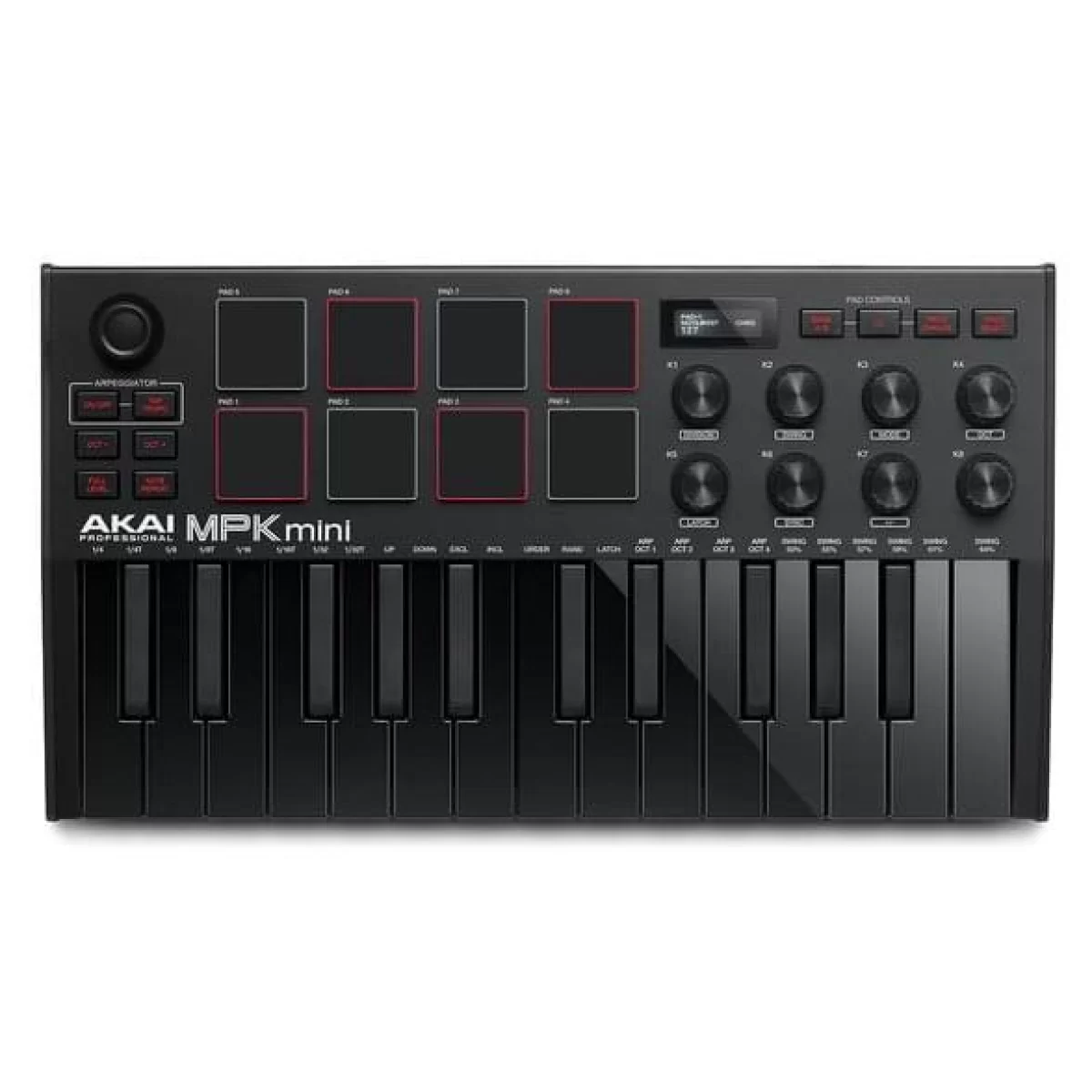 Akai MPK Mini MK3 Black MIDI-клавиатура, 25 клавиш купить в Москве